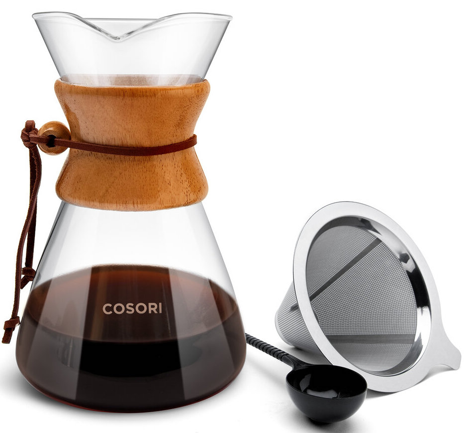 Glass coffee pot